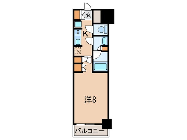 ブランシエスタ西宮の物件間取画像